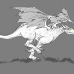 Dragon Study III, by Loren