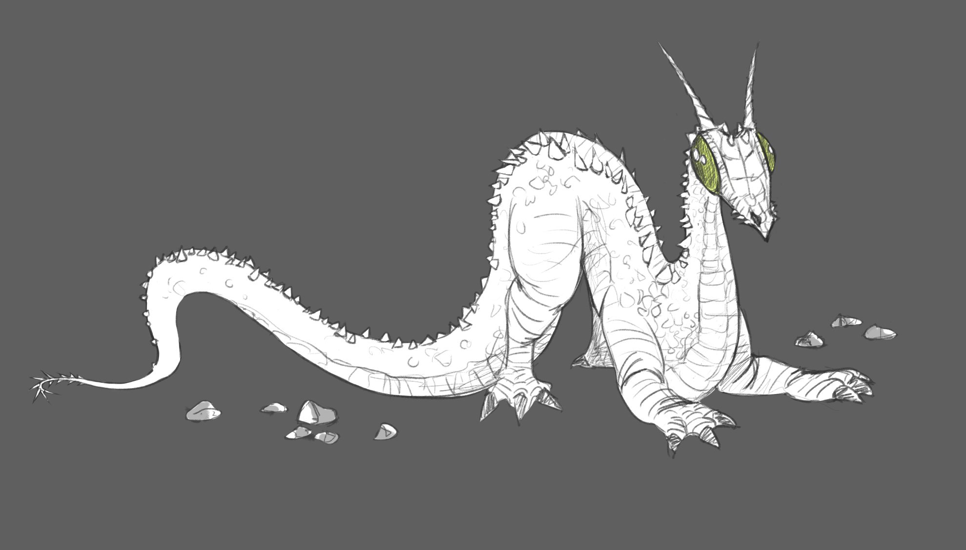 Dragon Study IV, by Loren